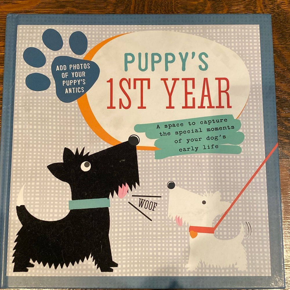 64- page puppy’s 1st year 2004 book